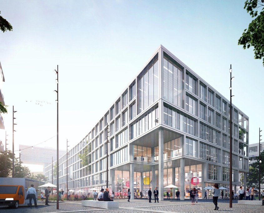 PATRIZIA vermietet 17.800 qm Bürofläche an Wacker Chemie PATRIZIA_MK7_Werksviertel_Muenchen