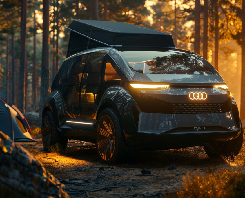 Der neue AUDI SQ8 Campervan - Elektro Version