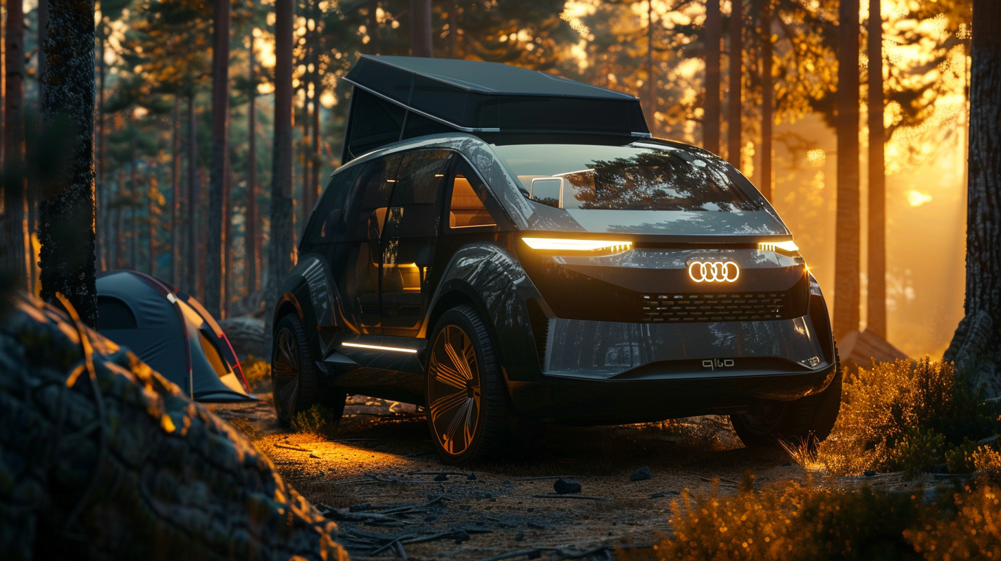 Der neue AUDI SQ8 Campervan - Elektro Version
